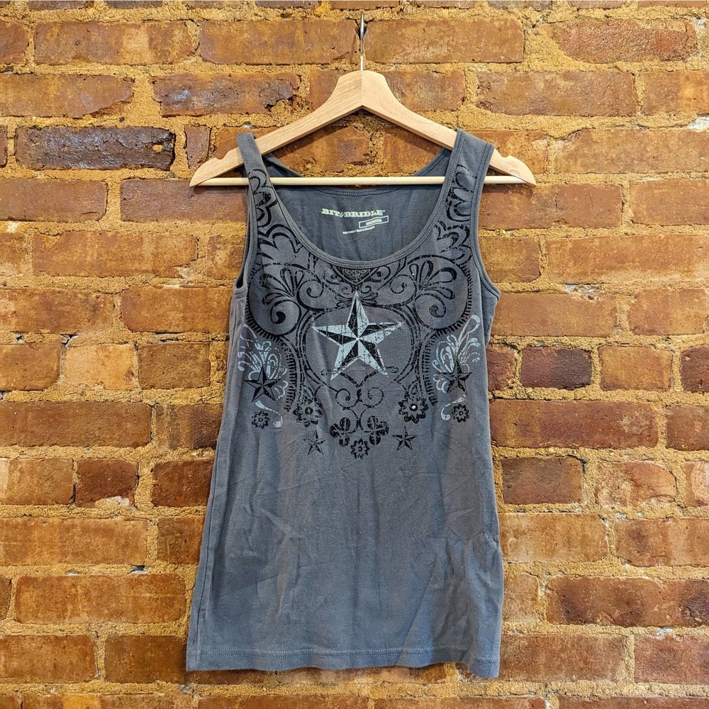 Vintage Y2K Cyber Grunge Top Women's Medium